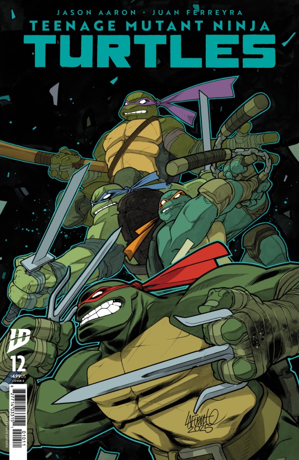 Teenage Mutant Ninja Turtles #12 Cover E David Lafuente Variant