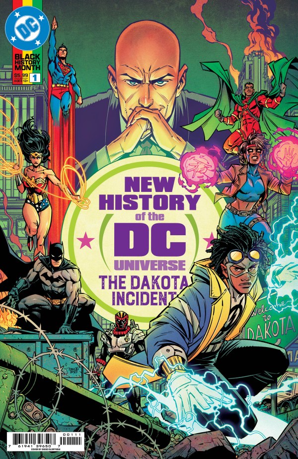 New History of the DC Universe The Dakota Incident #1 Cvr A