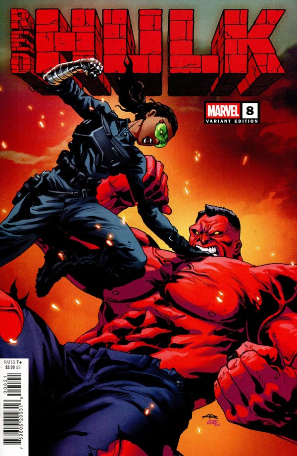 Red Hulk #8 Anand Ramcheron Variant