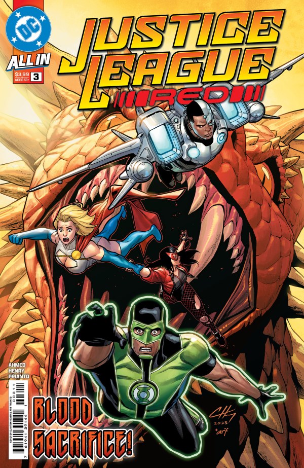 Justice League Red #3 Cvr A