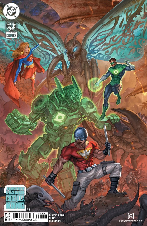 Justice League Vs Godzilla Vs Kong 2 #3 (Of 7) Cvr C Quah