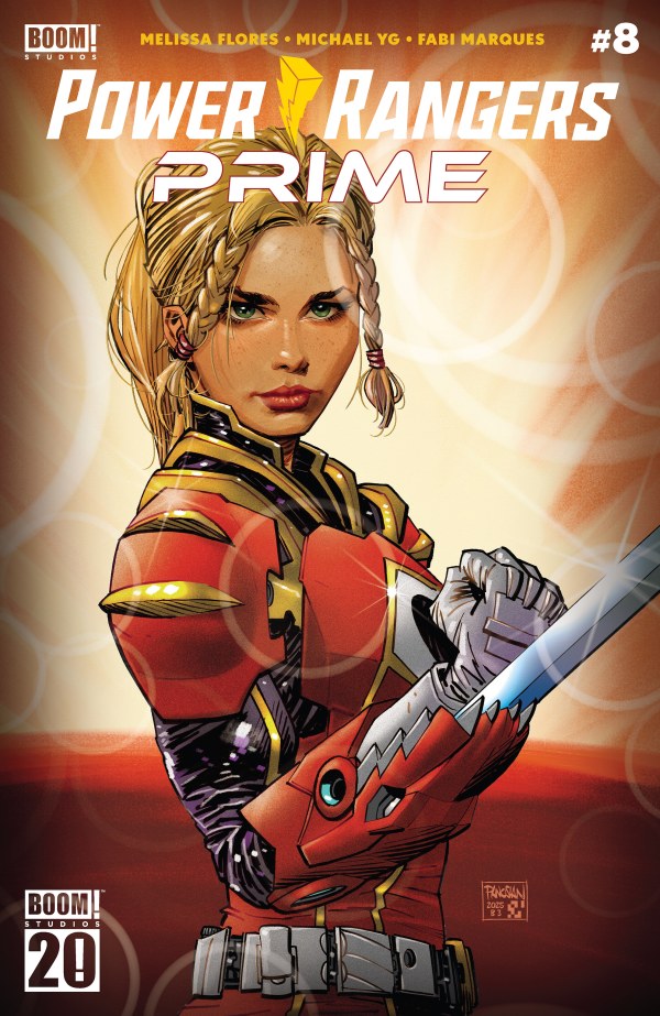 Power Rangers Prime #8 Cover C Dan Panosian BOOM! 20th Anniversary Variant
