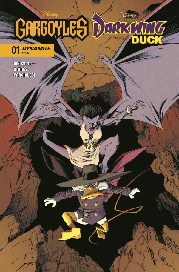 Gargoyles Darkwing Duck #1 Cvr C