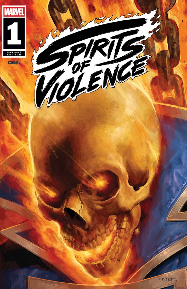 Spirits of Violence #1 Erik M. Gist Variant