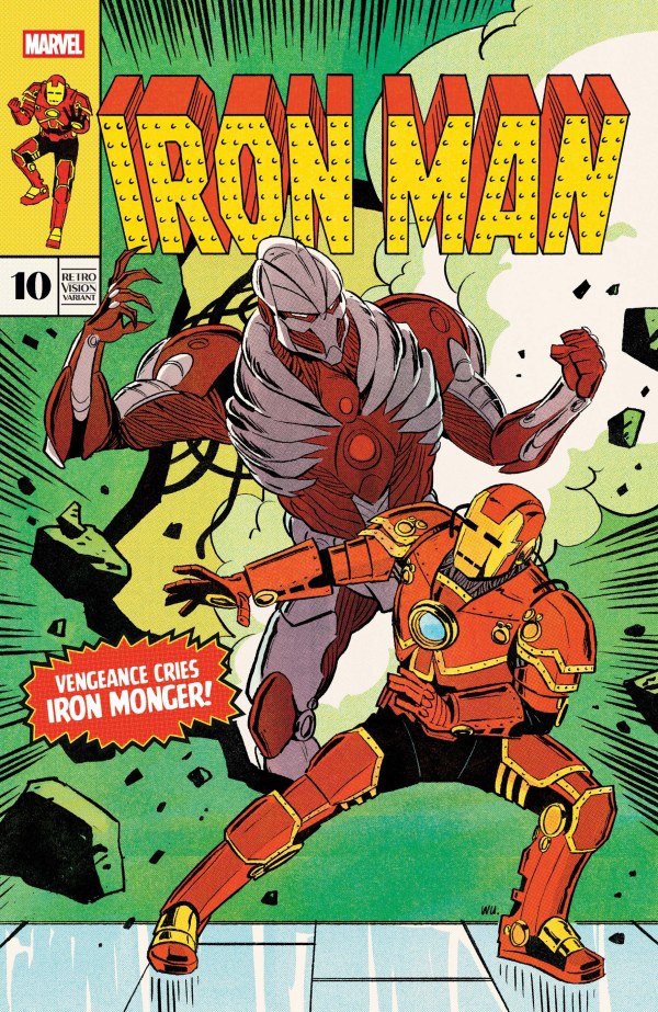 Iron Man #10 Annie Wu Retro Vision Var