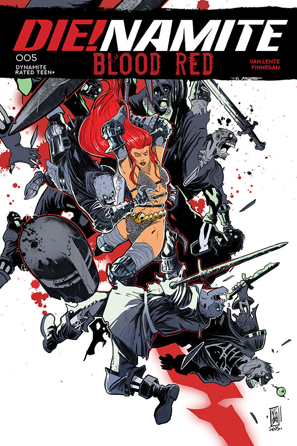 Dienamite Blood Red #5 Cover C