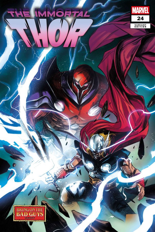 Immortal Thor #24 Cappuccio Bring On The Bad Guys Var