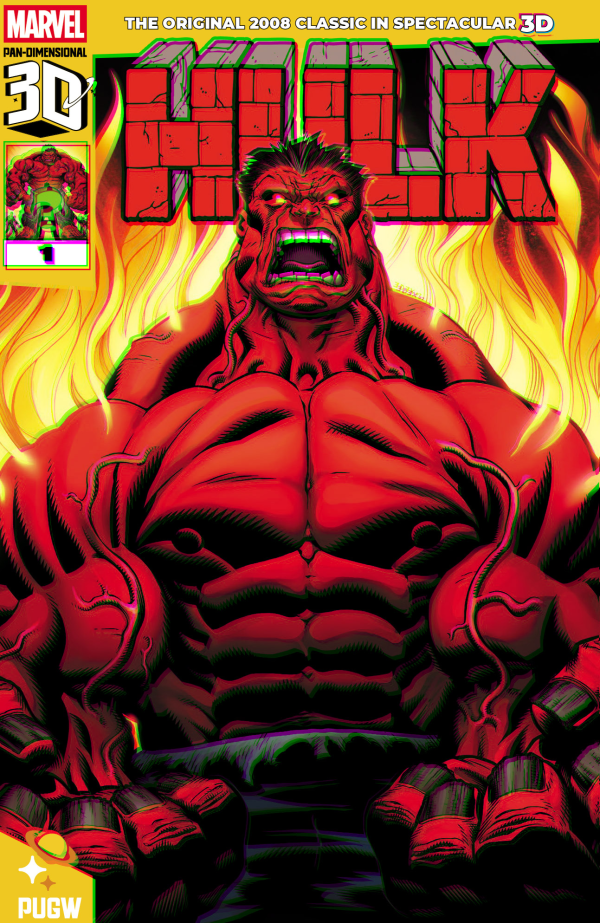 Red Hulk 3D #1