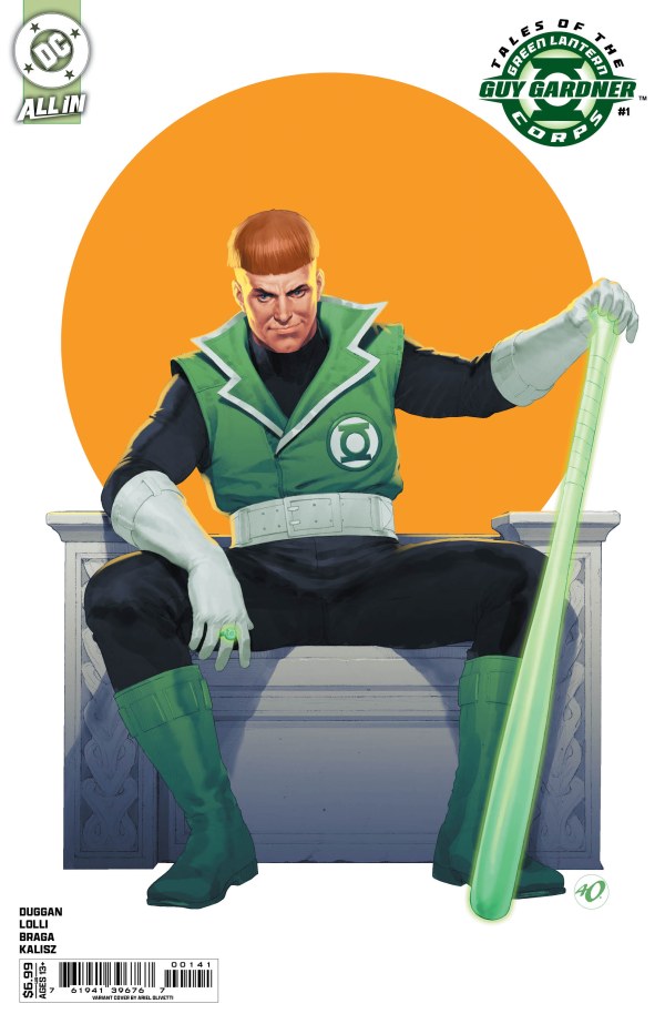 Tales of the Green Lantern Corps: Guy Gardner #1 Cover D Ariel Olivetti Variant