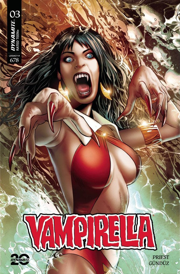 Vampirella #3 Cover F Greg Land Foil Variant