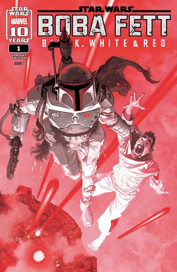 Star Wars: Boba Fett – Black, White & Red #1 Josemaria Casanovas Variant