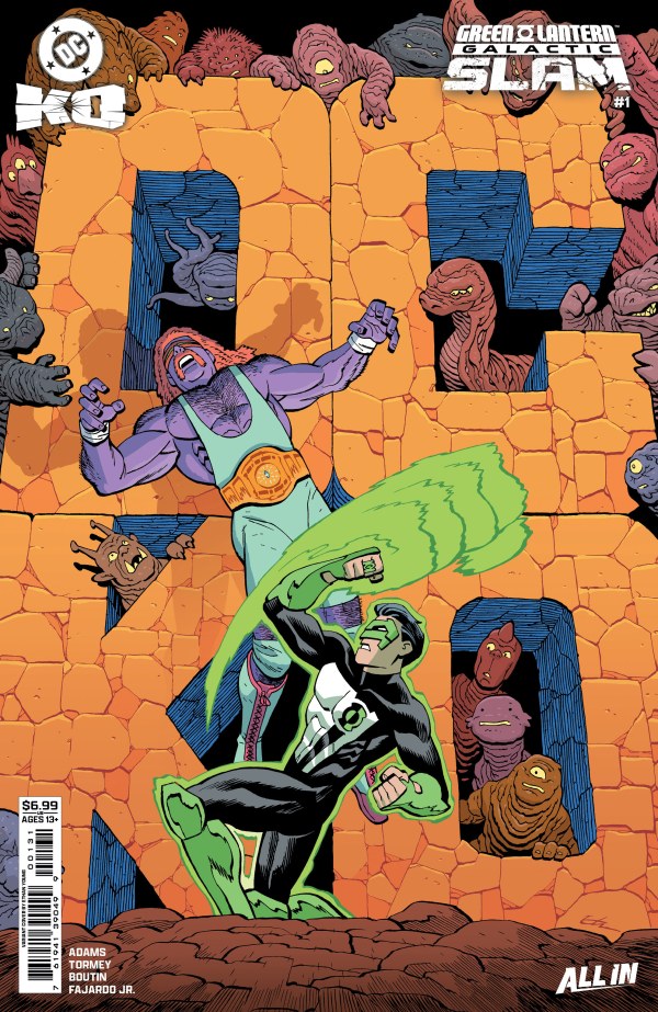 DC K.O. Green Lantern Galactic Slam #1 (Oneshot) Cvr C