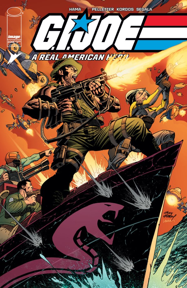 Gi Joe A Real American Hero #320 Cvr A Kubert Martin