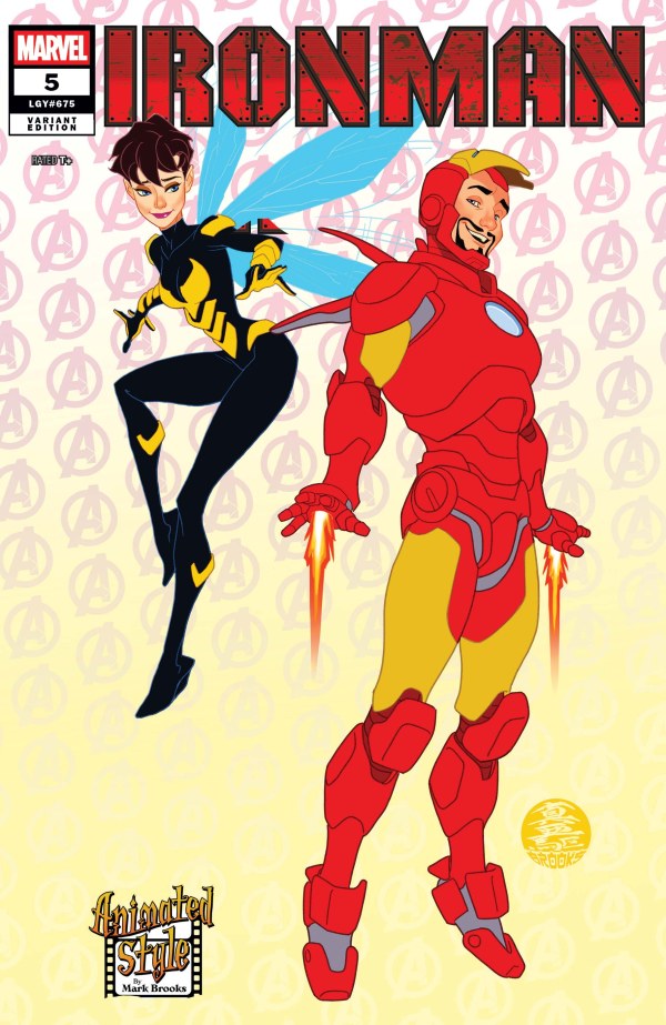 Iron Man #5 Mark Brooks Animated-Style Var