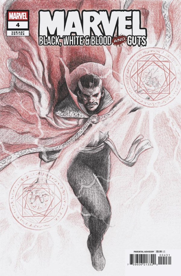 Marvel Black, White & Blood and Guts #4 Mistsuhiro Arita Var
