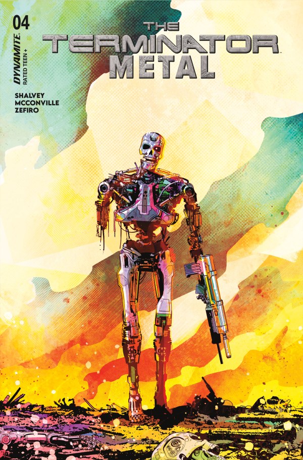 The Terminator: Metal #4 Cover C Sebastián Píriz Variant