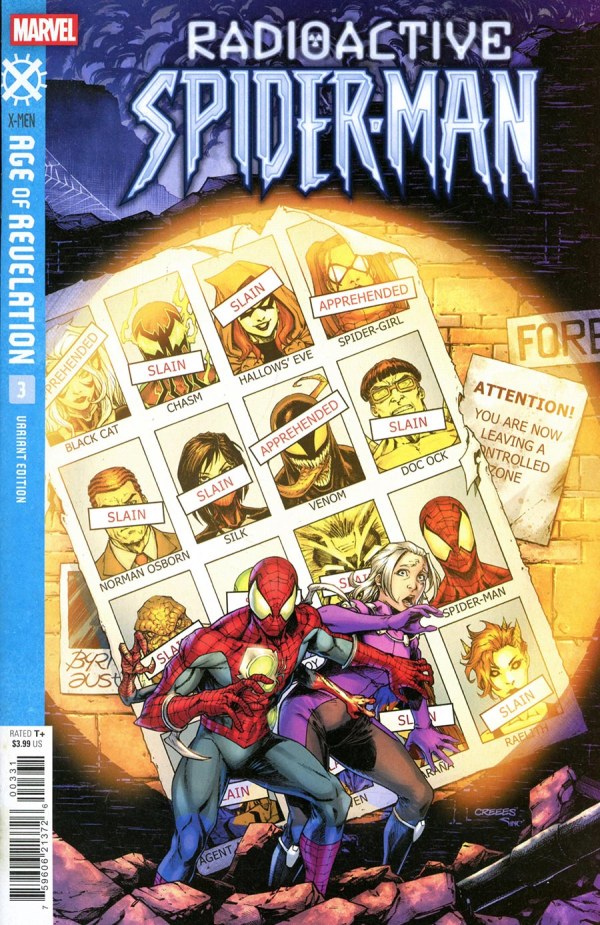 Radioactive Spider-Man #3 Creees Lee Variant