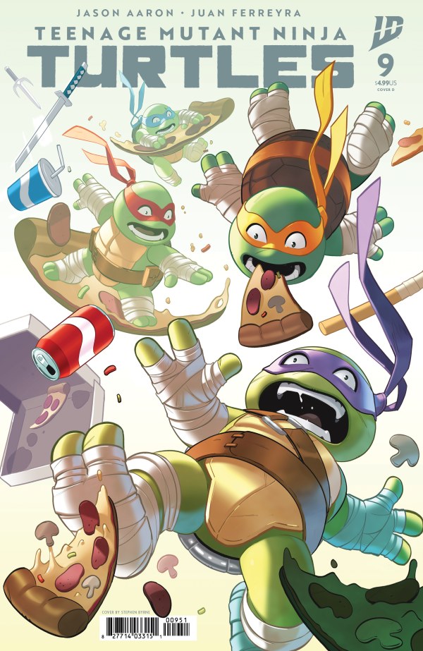 Teenage Mutant Ninja Turtles #9 Cover D Stephen Byrne Variant