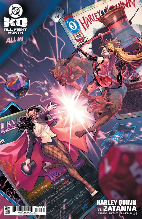 DC K.O. Harley Quinn Vs Zatanna #1 Cover C