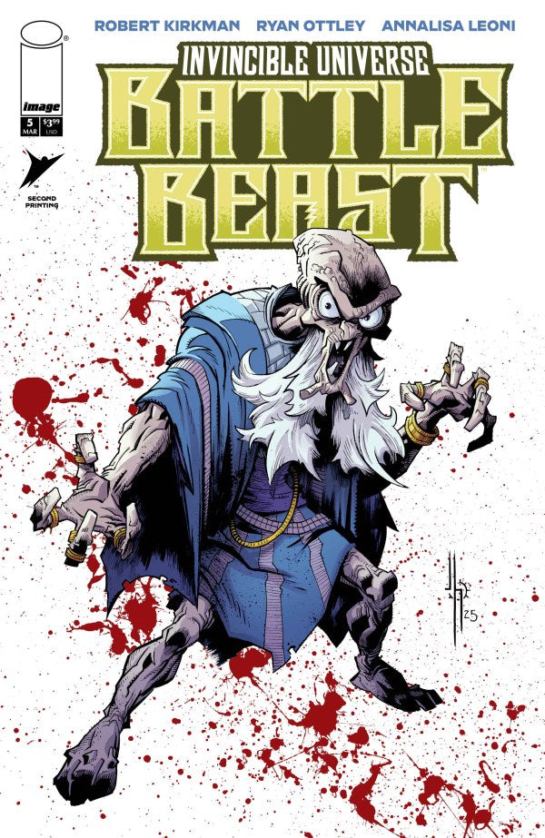 Invincible Universe Battle Beast #5 2nd Ptg