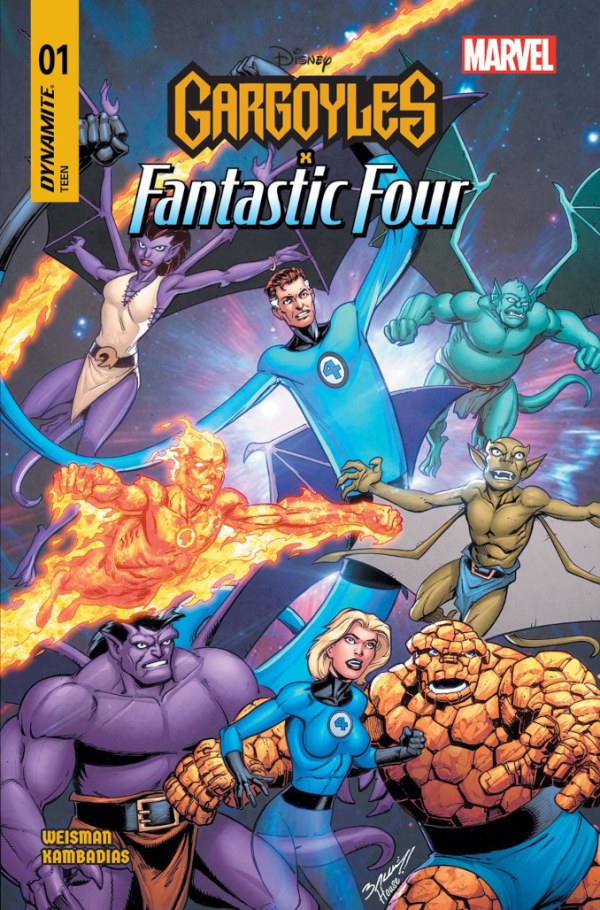 Gargoyles X Fantastic Four #1 Cover D