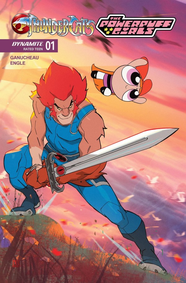 ThunderCats / The Powerpuff Girls #1 Cover C Coran Kizer Stone Variant