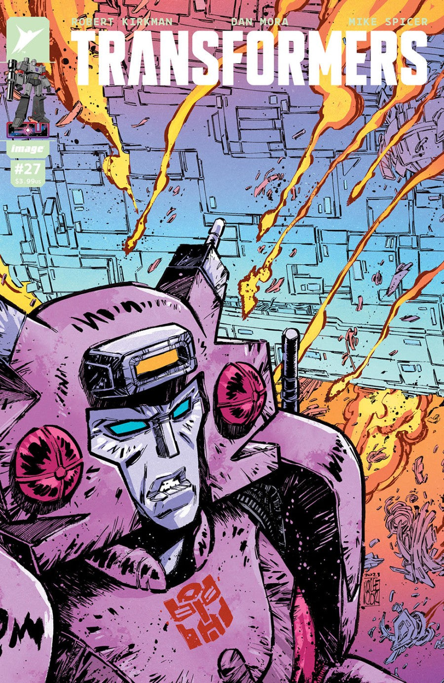Transformers #27 Cover C Jorge Corona Connecting Variant