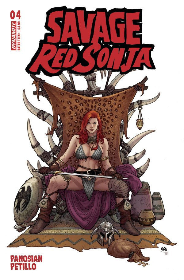 Savage Red Sonja #4 Cover B Frank Cho Variant