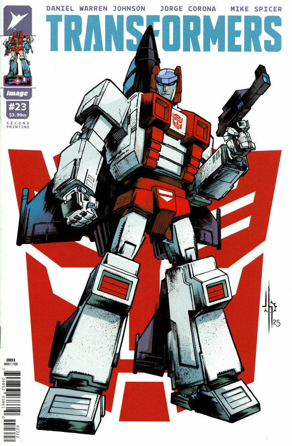 Transformers #23 2nd Print Cover B
