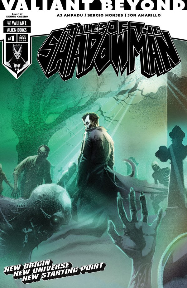 Valiant Beyond: Tales of the Shadowman #1 Cover C Dennis Calero Connecting Variant
