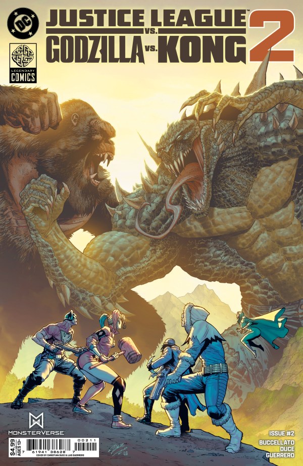 Justice League Vs Godzilla Vs Kong 2 #2 (Of 7) Cvr A Duce