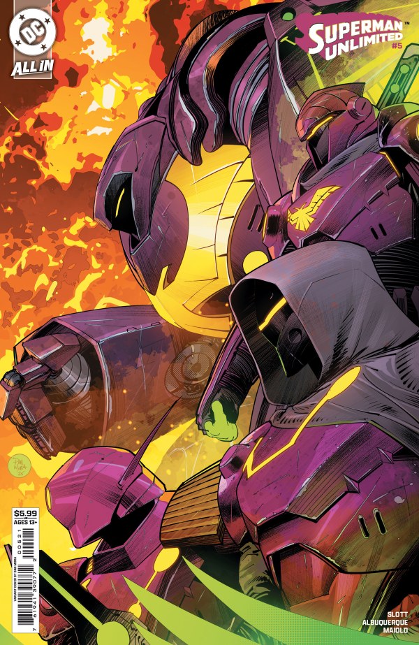 Superman Unlimited #5 Cover B Dan Mora Variant