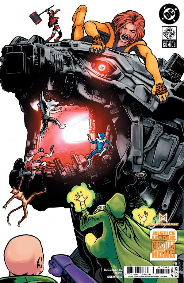 Justice League Vs Godzilla Vs Kong 2 #6 (Of 7) Cvr D