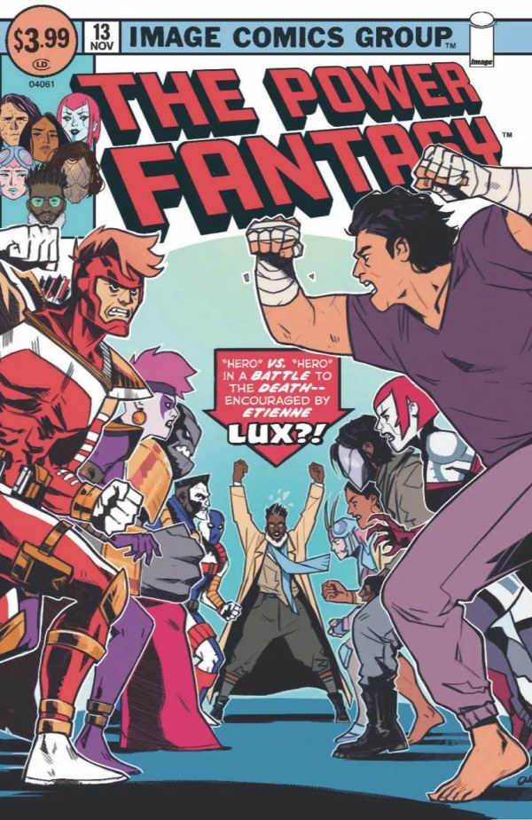The Power Fantasy #13 Cover C Caspar Wijngaard Youngblood Team-Up Variant