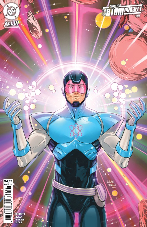 Justice League The Atom Project #5 (Of 6) Cvr B Braga Csv