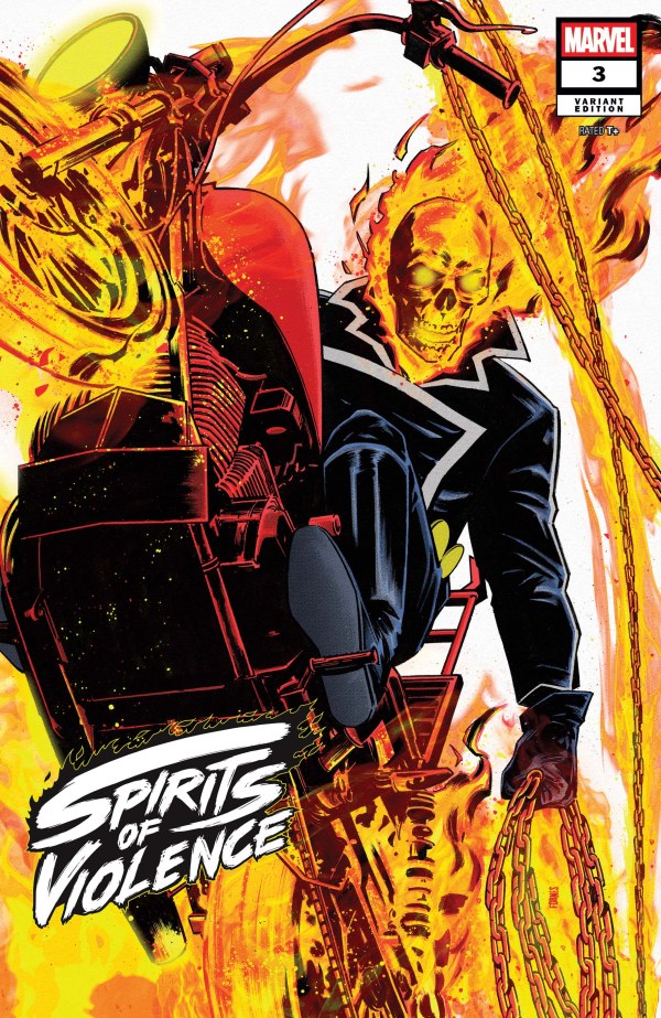 Spirits of Violence #3 Jorge Fornés Variant
