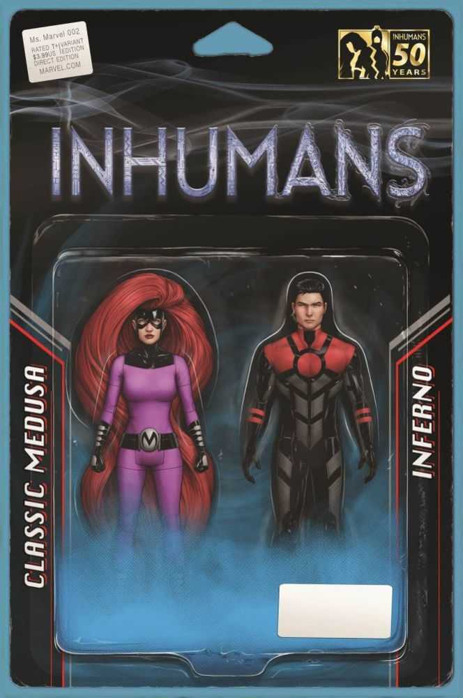 Ms Marvel #2 Christopher Action Figure Two Pack Variant