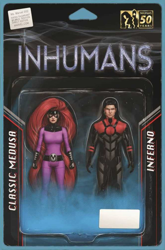 Ms Marvel #2 Christopher Action Figure Two Pack Variant