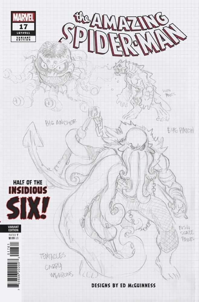 Amazing Spider-Man #17 Mcguinness Design Variant
