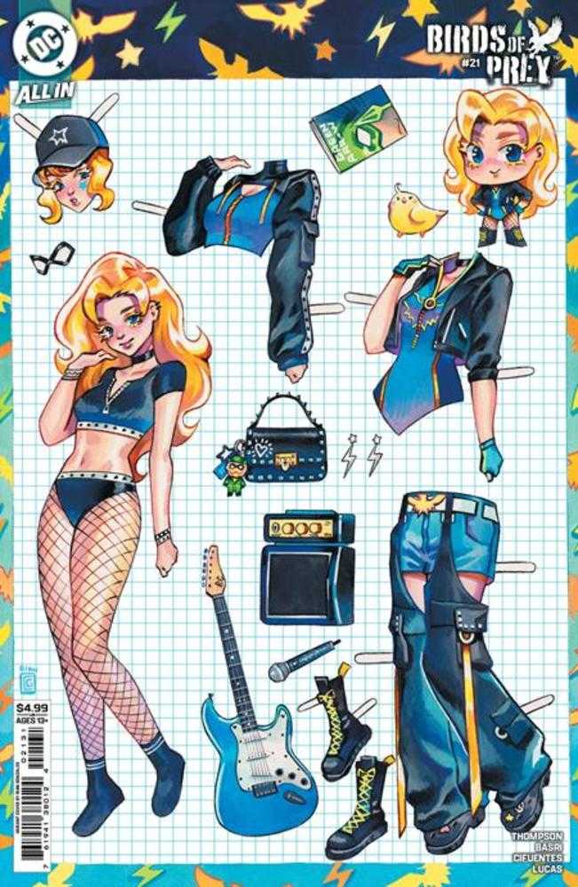 Birds Of Prey #21 Cover C Rian Gonzales Card Stock Variant