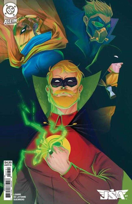 JSA #7 Cover B Sweeney Boo Card Stock Variant