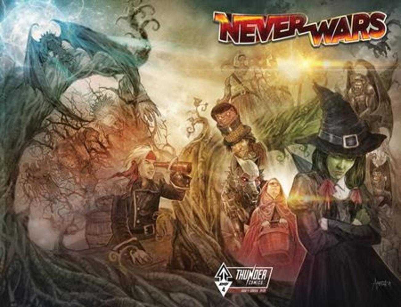 Neverwars #4 (Of 8) Cover A Erwin J Arroza Wraparound