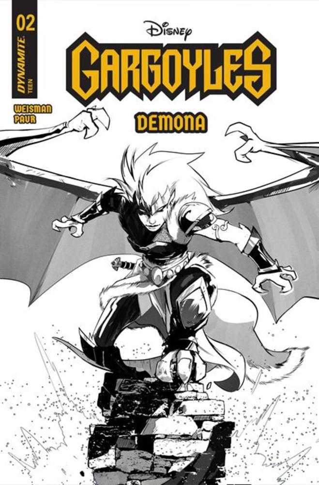 Gargoyles Demona #2 Cover L Inc 1:7 Sebastian Piriz Line Art Foc Bonus Variant