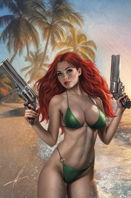 Heat Seeker Exposed A Gun Honey Series #4 (Of 4) Cover F Carla Cohen Foil Full Art Variant (Mature)