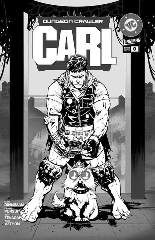 Dungeon Crawler Carl Special Edition #0 Cover B Nathan Gooden Absolute Batman Homage Black & White Variant - PREORDER