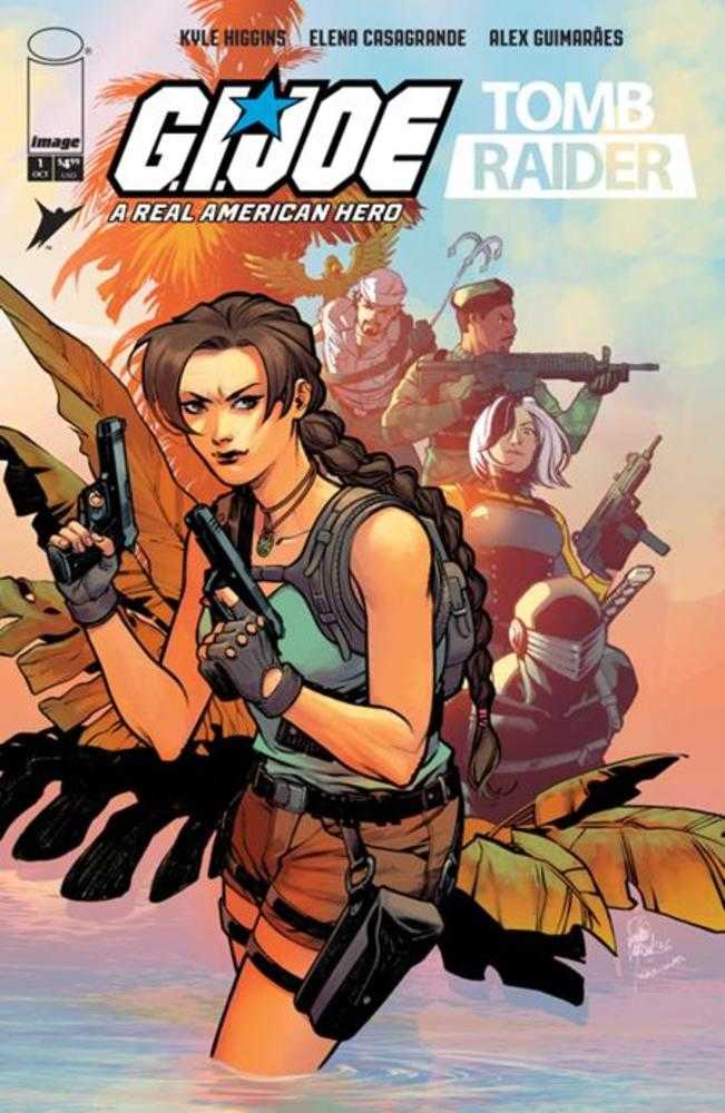 G.I. Joe A Real American Hero Tomb Raider #1 (Of 5) Cover A Elena Casagrande & Alex Guimaraes - PREORDER
