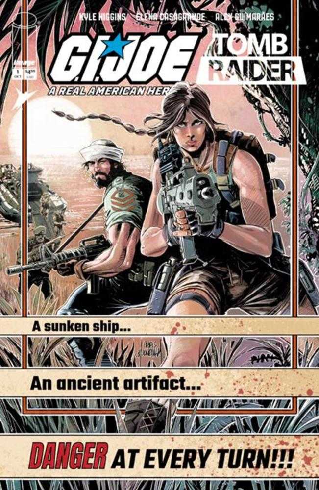 G.I. Joe A Real American Hero Tomb Raider #1 (Of 5) Cover D 1 in 25 Chris Mooneyham Vintage Joe Variant - PREORDER