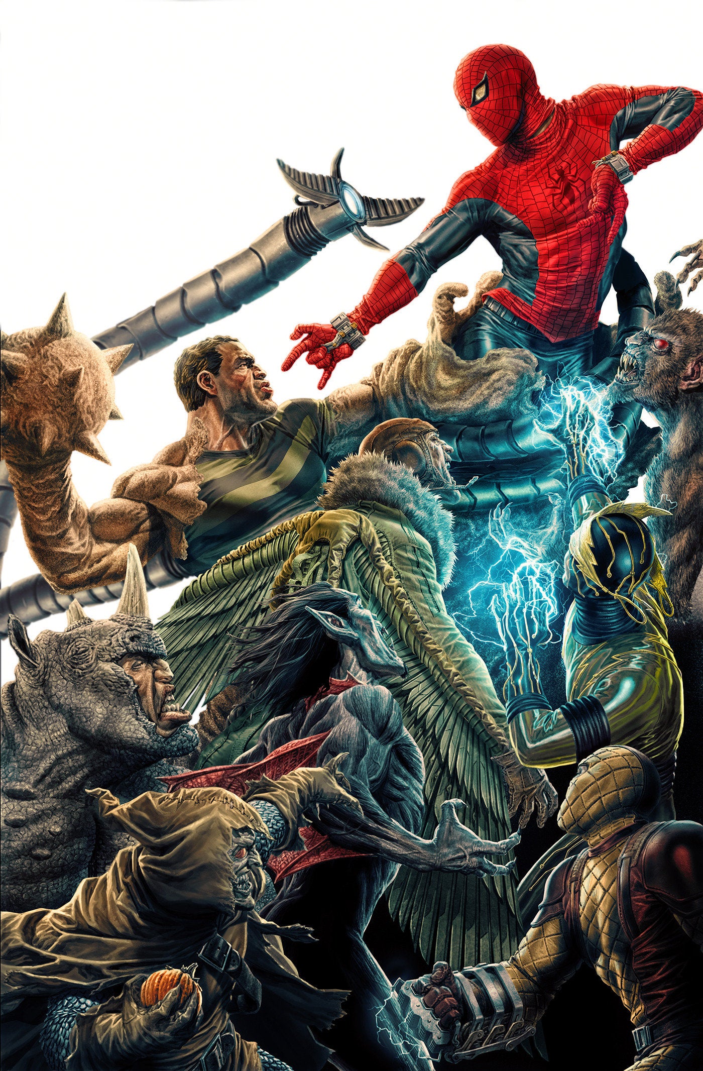 Amazing Spider-Man #1000 Lee Bermejo Amazing Visions Full Art Variant 1:100 Incentive - PREORDER