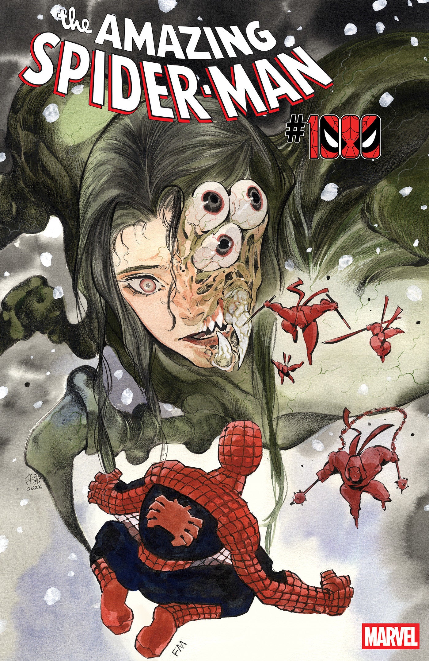 Amazing Spider-Man #1000 Peach Momoko & Frank Miller Variant -PREORDER