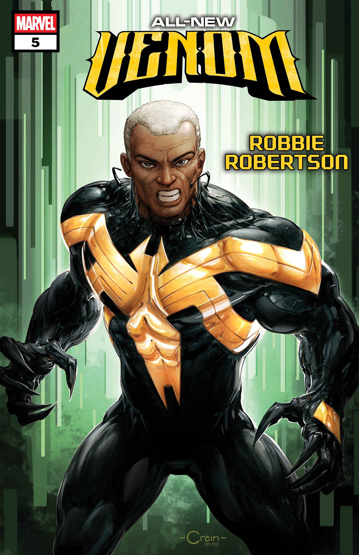 All New Venom #5 Clayton Crain Suspect Variant B